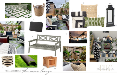 10 Outdoor Lounge (or should I say Oasis) Must Haves