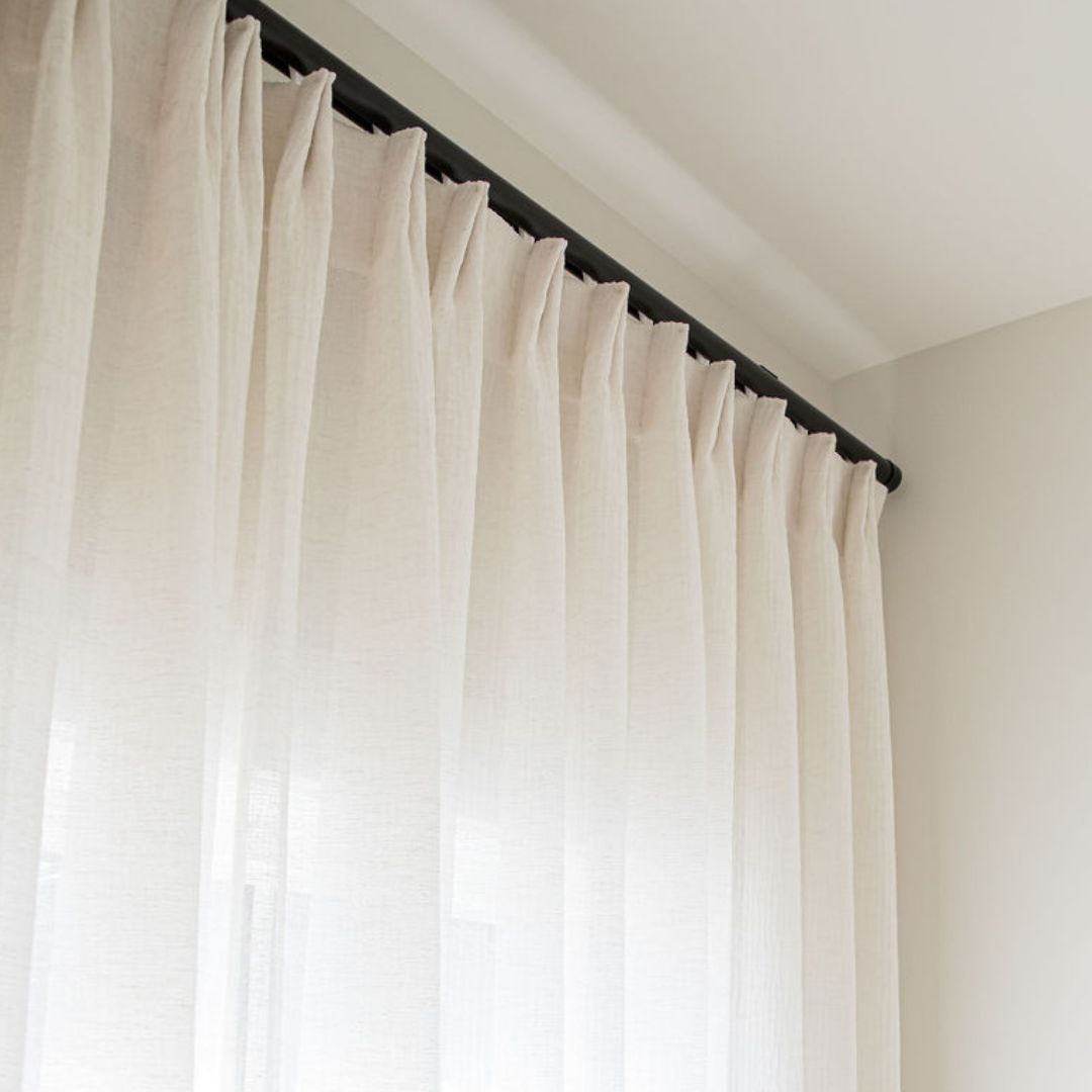 Shears For Drapery Sheer French Pleat Drapery – The Heather Company